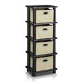 Highkey LACi 4-Bins System RackEspresso 28.8 x 11.3 x 7.7 in. LR656920